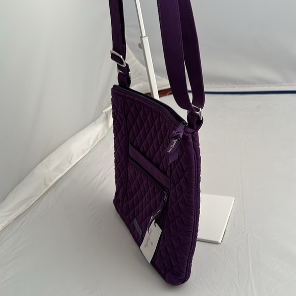 Vera Bradley Elderberry purple quilted Hipster crossbody bag - Picture 3 of 12